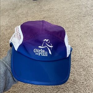 Girls on the Run Purple and Blue Boco Gear Hat